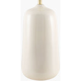Modern European furniture - Beige Linen Table Lamp - www.oroa.com