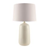 Modern European furniture - Beige Linen Table Lamp - www.oroa.com