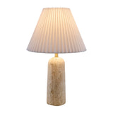 Modern European furniture - Empire Shade Travertine Table Lamp - www.oroa.com