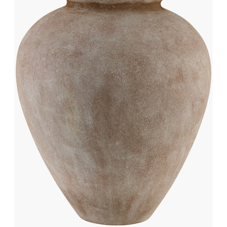 Modern European furniture - Glazed Brown Ceramic Table Lamp - www.oroa.com