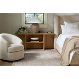 Modern European furniture - Glazed Brown Ceramic Table Lamp - www.oroa.com