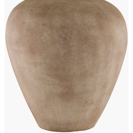 Modern European furniture - Glazed Brown Ceramic Table Lamp - www.oroa.com