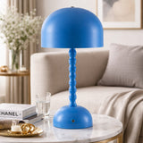 Modern European furniture - Painted Iron Dome Table Lamp - www.oroa.com