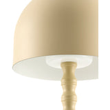 Modern European furniture - Painted Iron Dome Table Lamp - www.oroa.com