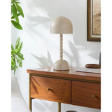 Modern European furniture - Painted Iron Dome Table Lamp - www.oroa.com