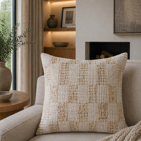 Modern European furniture - Cotton Patterned Poly Insert Pillow - www.oroa.com