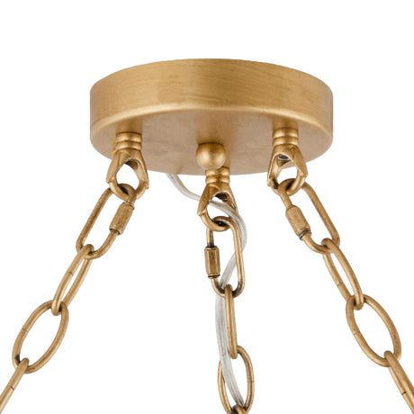 Modern European furniture - Cream Wood Beads 8-Light Chandelier - www.oroa.com