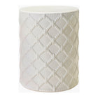 Modern European furniture - Lattice Patterned Ceramic Garden Stool - www.oroa.com