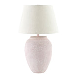 Modern European furniture - Distressed White Paper Table Lamp - www.oroa.com