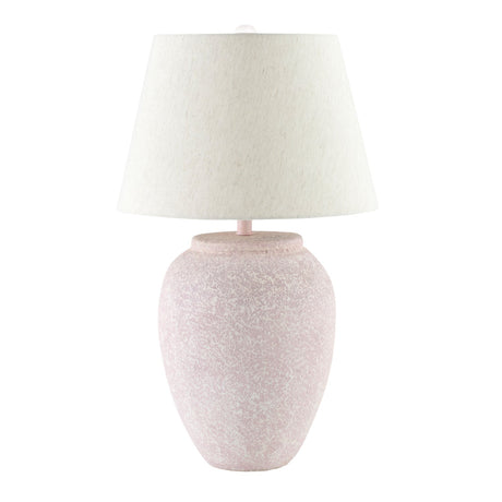 Modern European furniture - Distressed White Paper Table Lamp - www.oroa.com