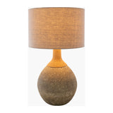 Modern European furniture - Khaki Linen Accent Table Lamp - www.oroa.com