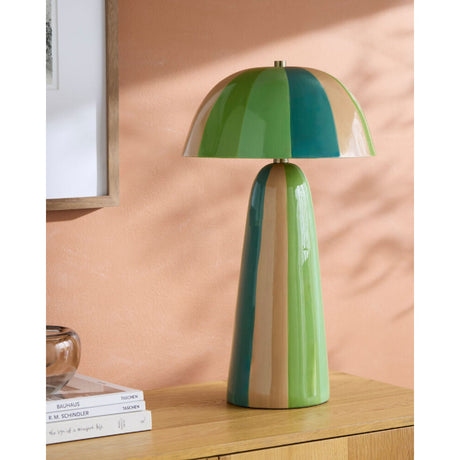 Modern European furniture - Multi-Colored Ceramic Table Lamp - www.oroa.com