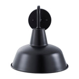 Modern European furniture - Outdoor Black Iron Wall Lamp - www.oroa.com
