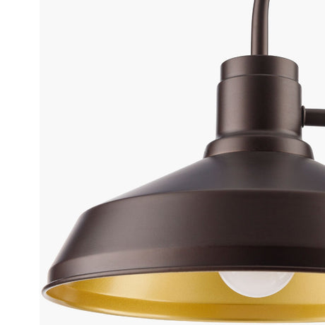 Modern European furniture - Outdoor Black Metal Wall Lamp - www.oroa.com