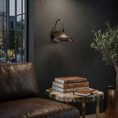 Modern European furniture - Outdoor Black Metal Wall Lamp - www.oroa.com
