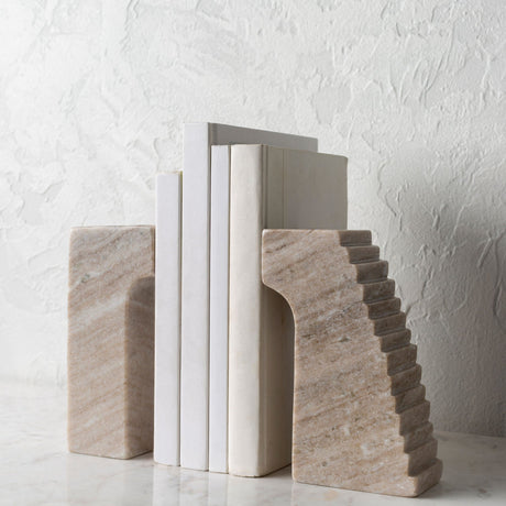 Modern European furniture - Natural Stone Bookend - www.oroa.com