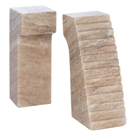 Modern European furniture - Natural Stone Bookend - www.oroa.com