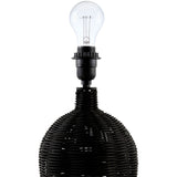 Modern European furniture - Brown Rattan Base Table Lamp - www.oroa.com