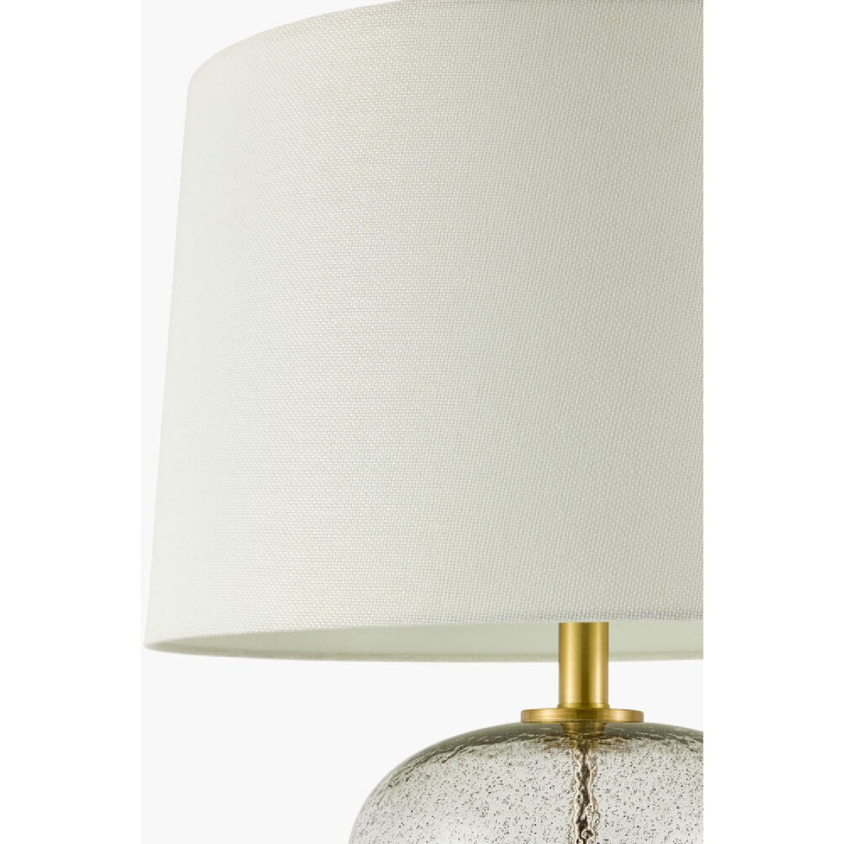 Modern European furniture - Textured Clear Glass Table Lamp - www.oroa.com