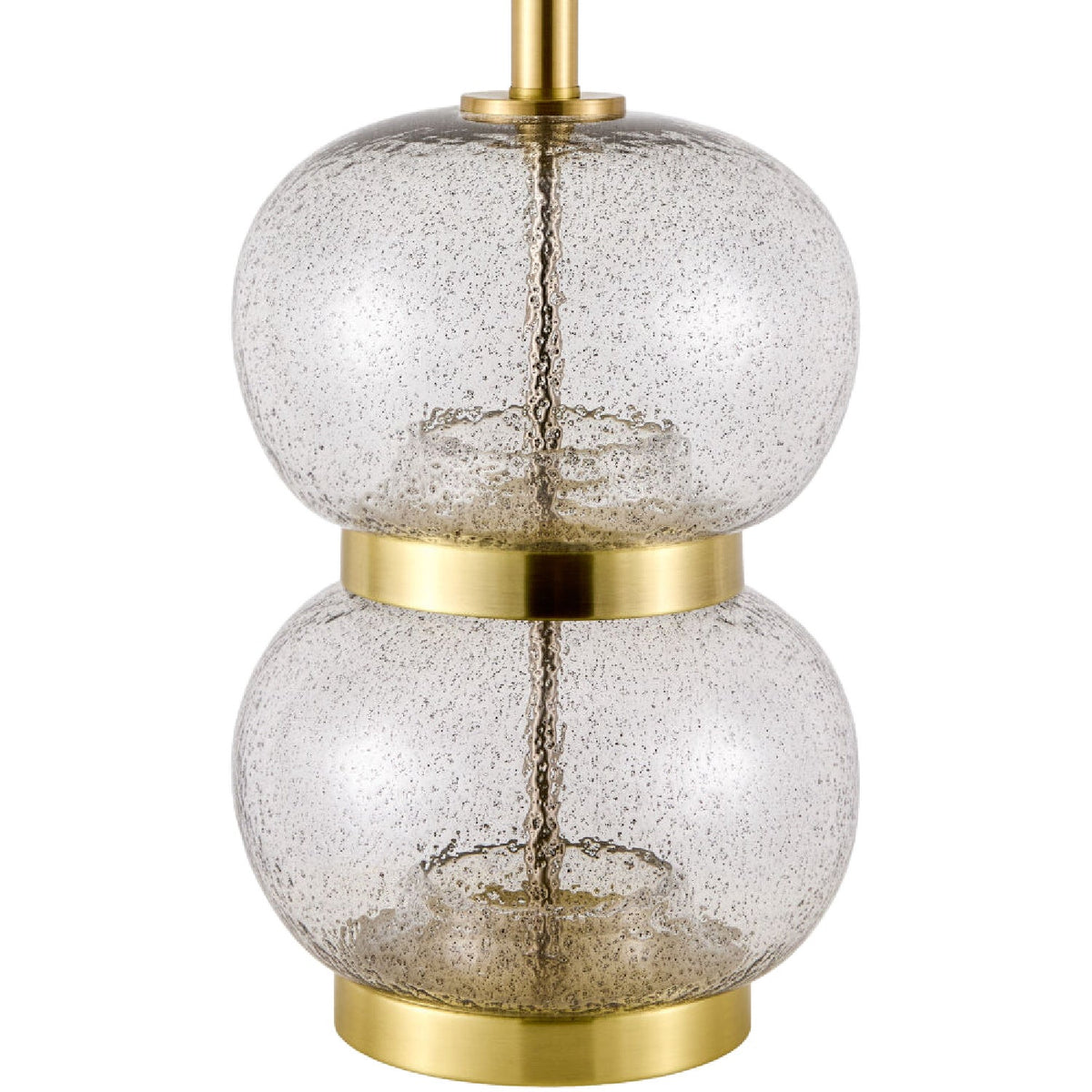 Modern European furniture - Textured Clear Glass Table Lamp - www.oroa.com