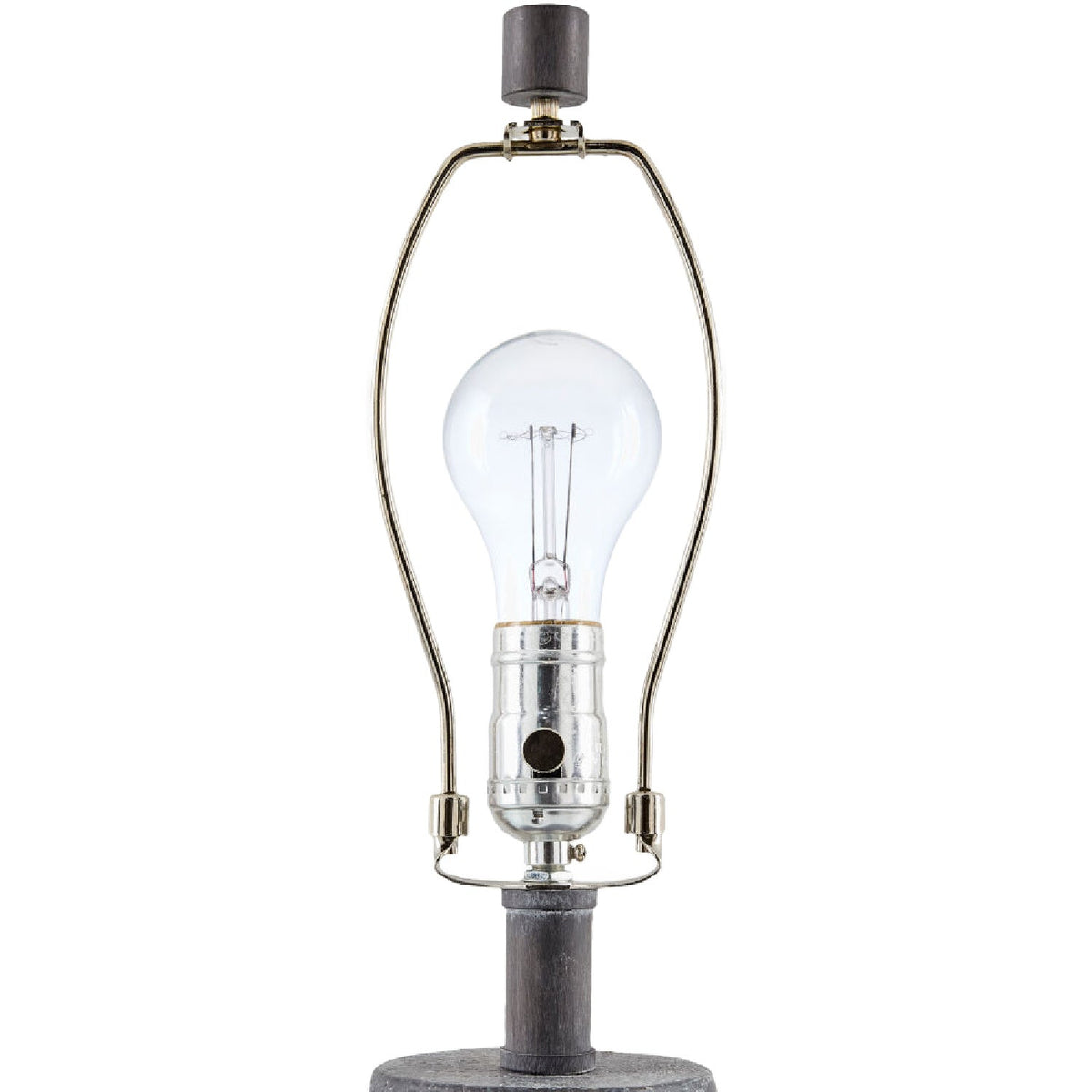 Modern European furniture - Linen Painted Cement Table Lamp - www.oroa.com