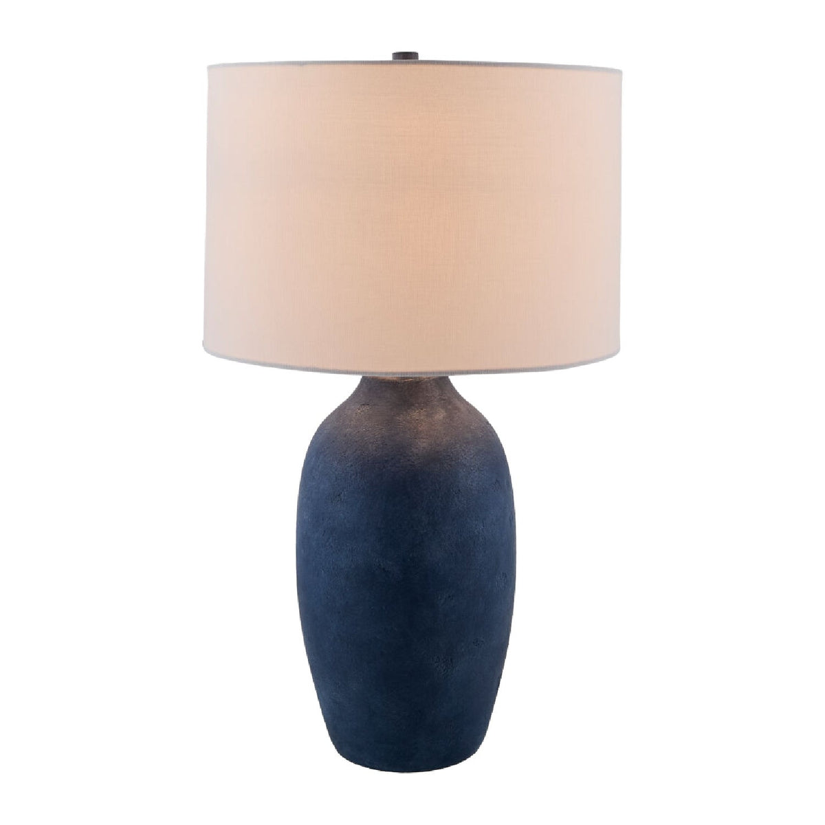 Modern European furniture - Linen Painted Cement Table Lamp - www.oroa.com