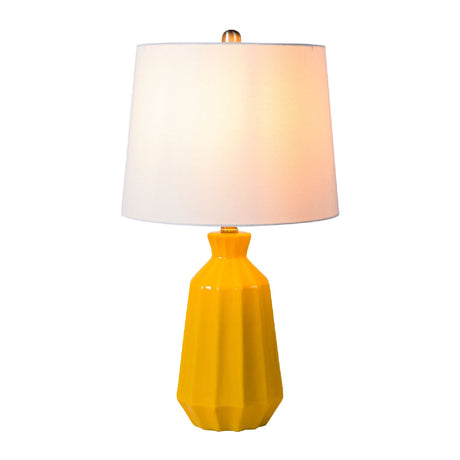 Modern European furniture - Neon Glazed Ceramic Table Lamp - www.oroa.com