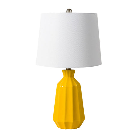 Modern European furniture - Neon Glazed Ceramic Table Lamp - www.oroa.com