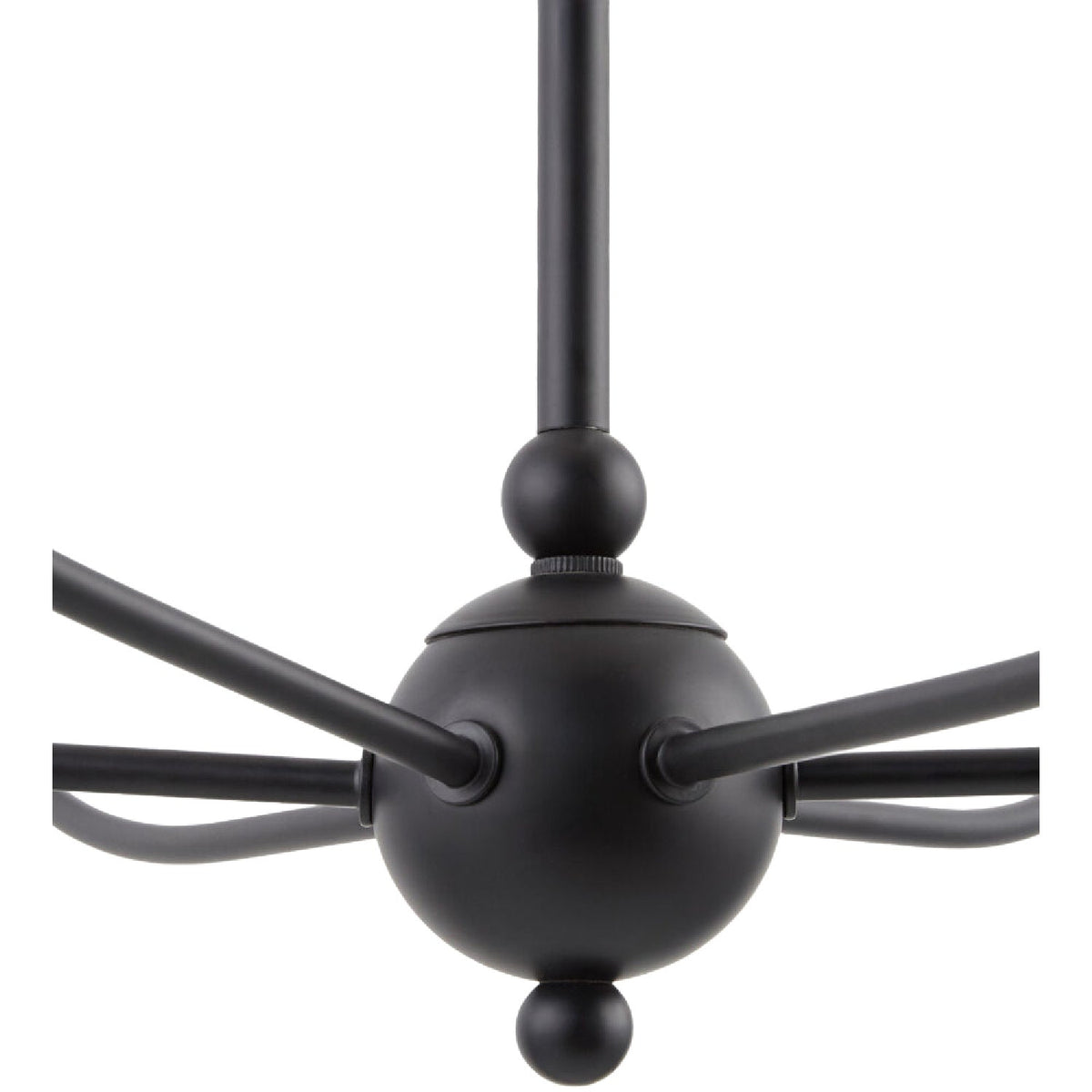 Modern European furniture - 6-Light White Linen Chandelier - www.oroa.com