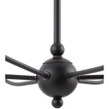 Modern European furniture - 6-Light White Linen Chandelier - www.oroa.com