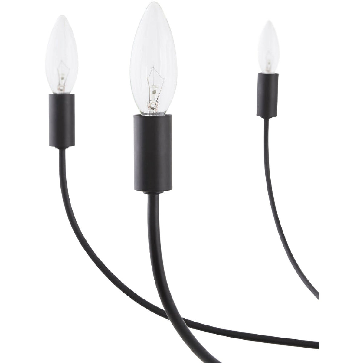 Modern European furniture - 6-Light White Linen Chandelier - www.oroa.com