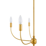 Modern European furniture - 6-Light White Linen Chandelier - www.oroa.com