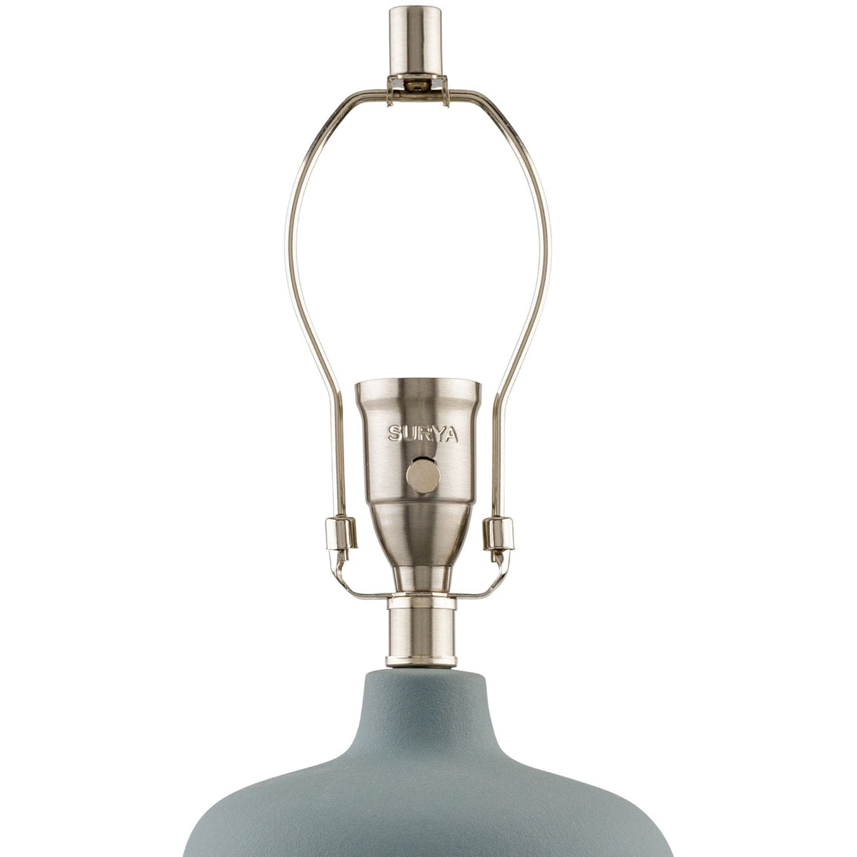 Modern European furniture - Beige Linen Ceramic Table Lamp - www.oroa.com