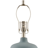 Modern European furniture - Beige Linen Ceramic Table Lamp - www.oroa.com