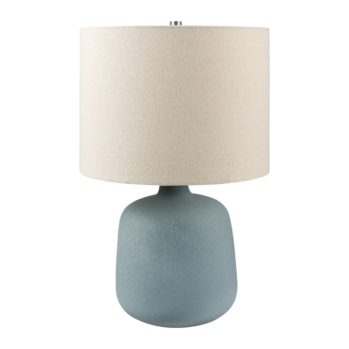 Modern European furniture - Beige Linen Ceramic Table Lamp - www.oroa.com
