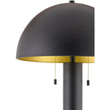 Modern European furniture - Metal Dome Floor Lamp - www.oroa.com