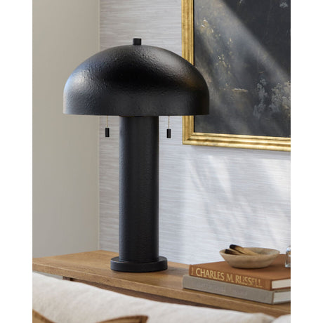 Modern European furniture - Metal Dome Shade Table Lamp - www.oroa.com