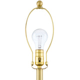 Modern European furniture - Hand-painted Blue Ceramic Table Lamp - www.oroa.com