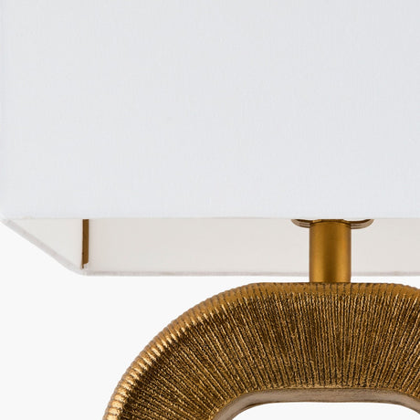 Modern European furniture - Plated Gold Accent Table Lamp - www.oroa.com