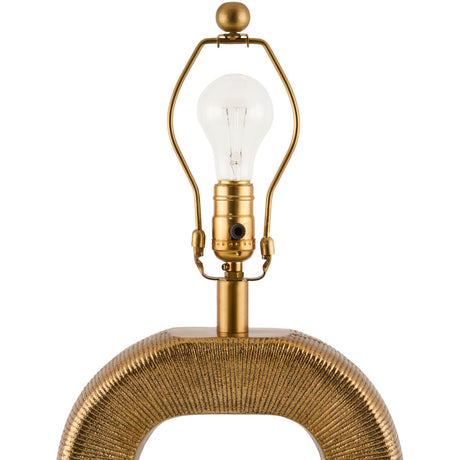 Modern European furniture - Plated Gold Accent Table Lamp - www.oroa.com