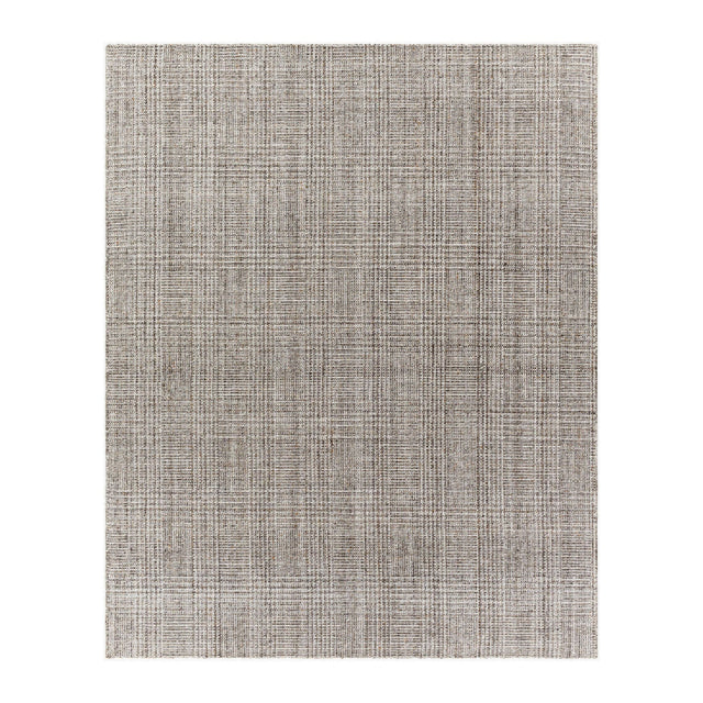 Modern furniture - Hand-Loomed Gray Yarn Carpet - www.oroa.com