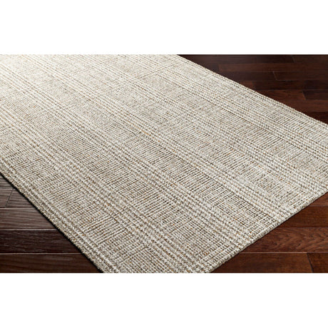 Modern furniture - Hand-Loomed Gray Yarn Carpet - www.oroa.com