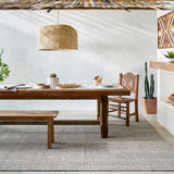 Modern furniture - Hand-Loomed Gray Yarn Carpet - www.oroa.com