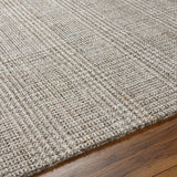 Modern furniture - Hand-Loomed Gray Yarn Carpet - www.oroa.com