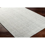 Modern furniture - Hand-Loomed Gray Yarn Carpet - www.oroa.com