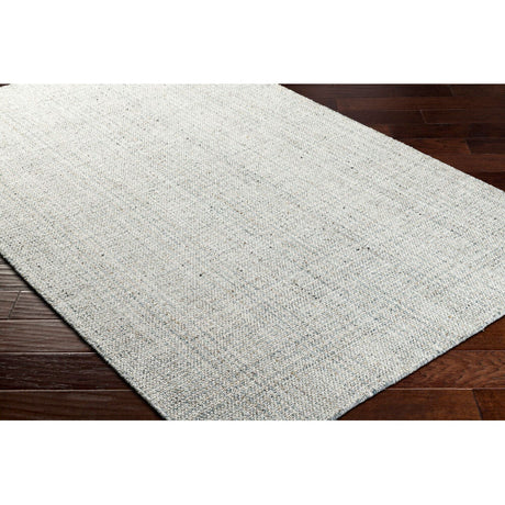 Modern furniture - Hand-Loomed Gray Yarn Carpet - www.oroa.com