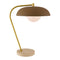 Modern European furniture - Glass Shade Sloped Table Lamp - www.oroa.com