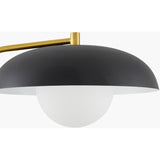 Modern European furniture - Glass Shade Sloped Table Lamp - www.oroa.com