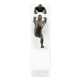 Modern European furniture - Marble & Bronze Bookend Set (2) - www.oroa.com