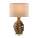 Modern European furniture - Painted Vase Inspired Table Lamp - www.oroa.com